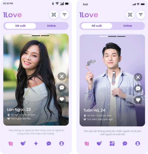 Hướng dẫn sử dụng 1Love