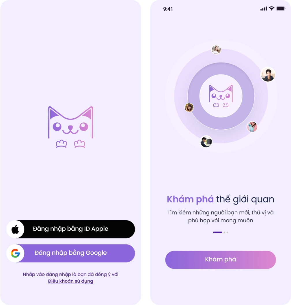Ứng dụng hẹn hò online - 1love