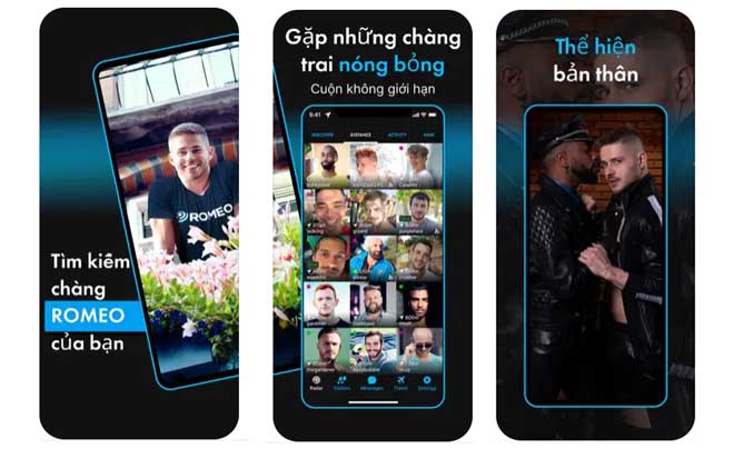 app hẹn hò dành cho người đồng tính luyến ái nam