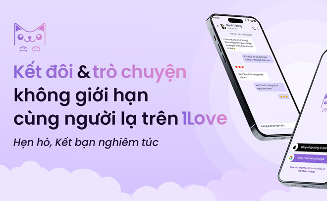 1Love - xóa bỏ định kiến tình yêu online