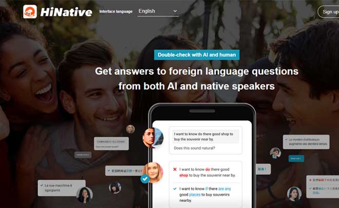 trang web dating Hinative