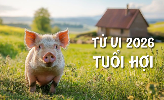 Tử vi tuổi Hợi 2026: Tử vi tình duyên cho người tuổi Lợn