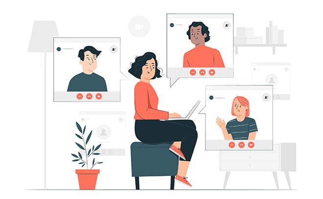 Có nhiều lợi ích khi hẹn hò qua video thay vì gặp mặt trực tiếp