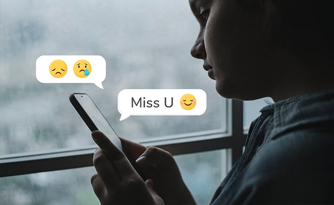 Khi người cũ nhắn tin cho bạn, anh ta đang nghĩ gì