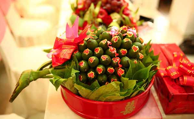 Sính lễ bao gồm những gì