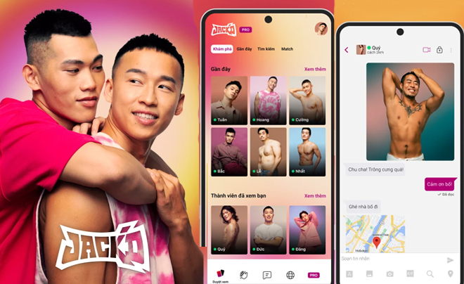 Jack’d – Hẹn hò, nhắn tin cho gay