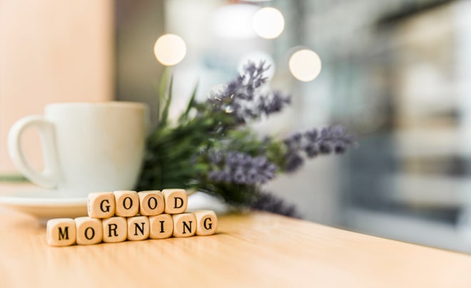 92 Mẫu câu chúc buổi sáng cho nàng vui vẻ cả ngày